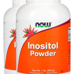 Pó De Inositol Mio-inositol 454g Importado 2un Now Foods