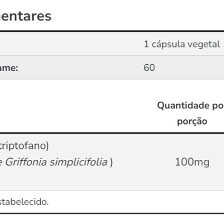 5 Htp Hidroxitriptofano Now Foods 60 Cáps + Porta Cápsulas - Imagem 4