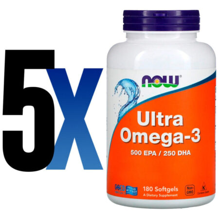 Ultra Omega 3 500epa/250dha 180soft Importado 5un Now Foods - Imagem 2