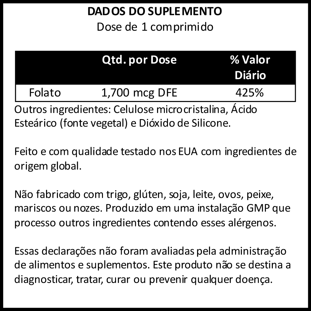 Now Foods Metilfolato Methyl 1000mcg 90 Tablets - Imagem 4