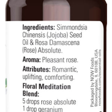Mistura Óleo De Rosa Absoluto Now Foods 30ml - Imagem 2