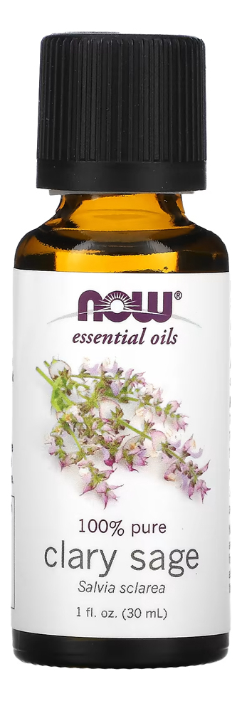 Óleo De Sálvia Esclaréia Now Foods 30ml Puro Importado