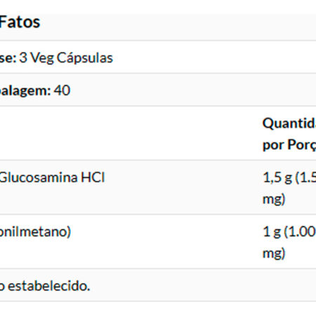 Glucosamina E Msm Now Foods 120 Caps Importado - Imagem 4
