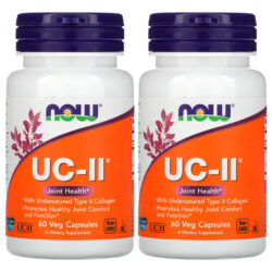 Colágeno Tipo 2 Uc-ii 40mg Now Foods 60 Veg Caps 2un Sabor Sem Sabor