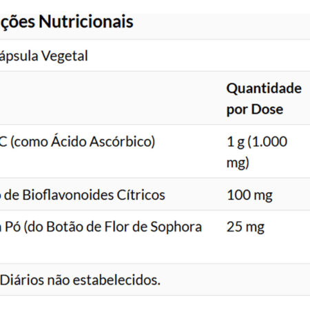 Vitamina C 1000mg Now Foods 100veg Caps Importado Eua/usa - Imagem 4