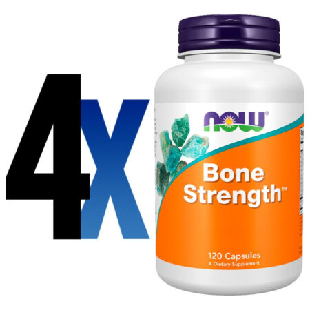 Bone Strength 120 Caps Importado 4un Now Foods - Imagem 2