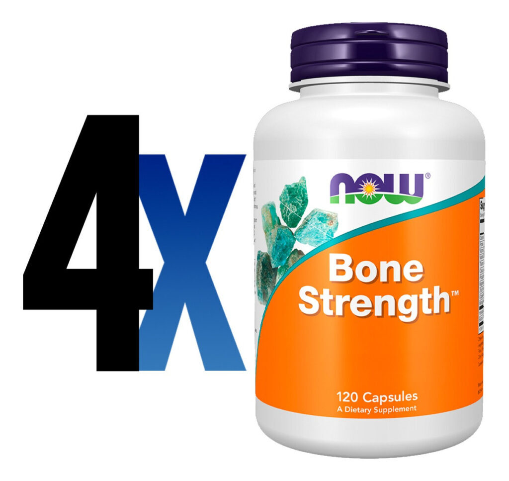 Bone Strength 120 Caps Importado 4un Now Foods - Imagem 2