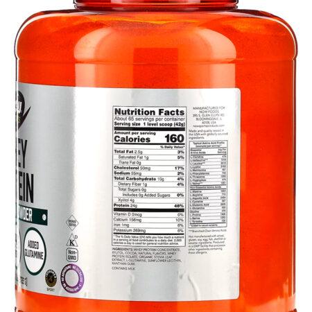 Whey Protein Now Foods 2722g Pó Chocolate Importado - Imagem 3