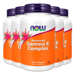 Complexo Gama E Advanced Now Foods 120 Soft Importado 5un