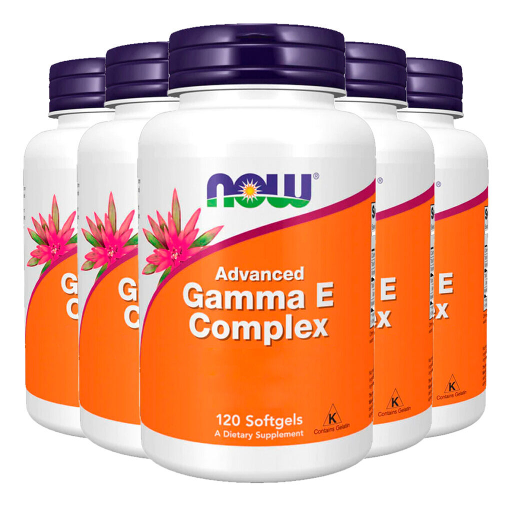 Complexo Gama E Advanced Now Foods 120 Soft Importado 5un