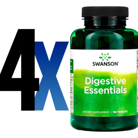 Enzimas Digestivas Swanson Essentials 180 Tabs Importado 4un - Imagem 2