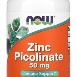 Zinco Picolinato 50mg 120 Veg Caps Nowfoods Importado