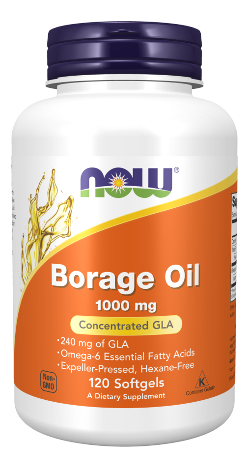 Suplemento En Cápsula Now Aceite De Borraja X 1.2g