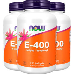 Vitamina E-400 Now Foods D-alfa Tocoferol 250s Importado 3un