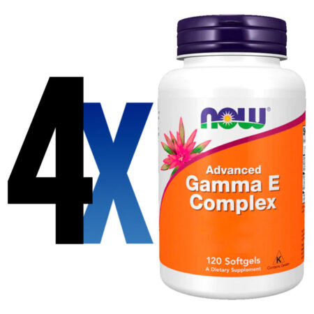 Complexo Gama E Advanced Now Foods 120 Soft Importado 4un - Imagem 2