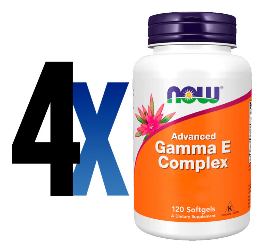 Complexo Gama E Advanced Now Foods 120 Soft Importado 4un - Imagem 2