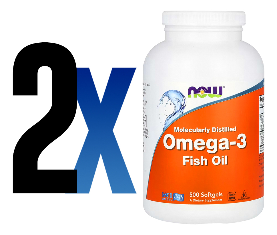 Now Foods Ômega-3 Molecularmente Destilado 500soft 2un - Imagem 5
