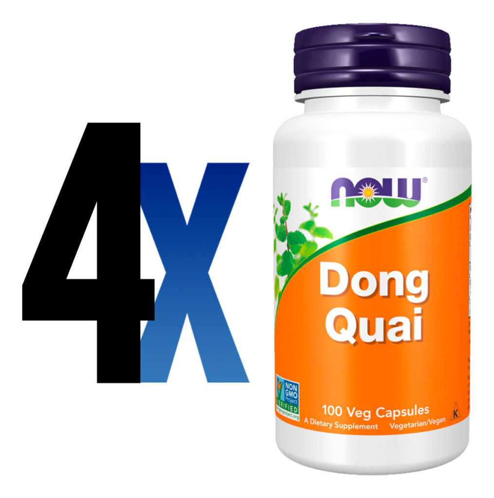 Dong Quai 520 Mg Now Foods 100 Cáps Importado 4un - Imagem 2