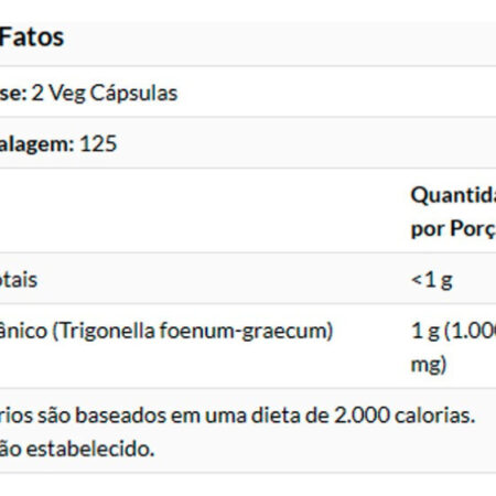 Feno-grego 500mg 250 Cáps Importado 4un Now Foods - Imagem 5