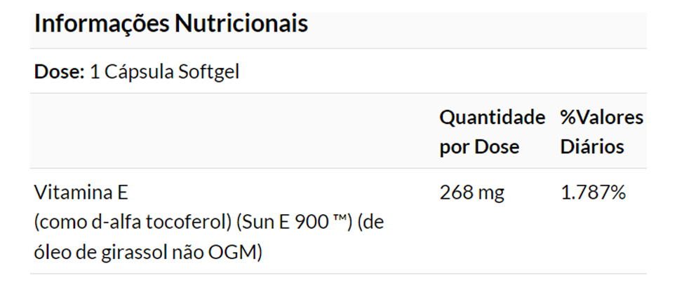 Vitamina E Sun-e 400 268mg Now Foods 60soft + Porta Cápsulas - Imagem 4
