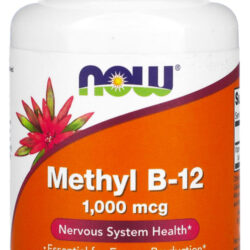Vitamina B-12 1mg Com Metilcobalamina Now 100pastilhas Sabor Sem Sabor