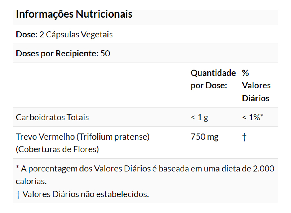 Trevo Vermelho 375mg Now Foods 100 Caps + Porta Cápsulas - Imagem 4