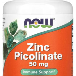 Zinco Picolinato 50mg Now Foods 60veg Caps Importado Eua/usa