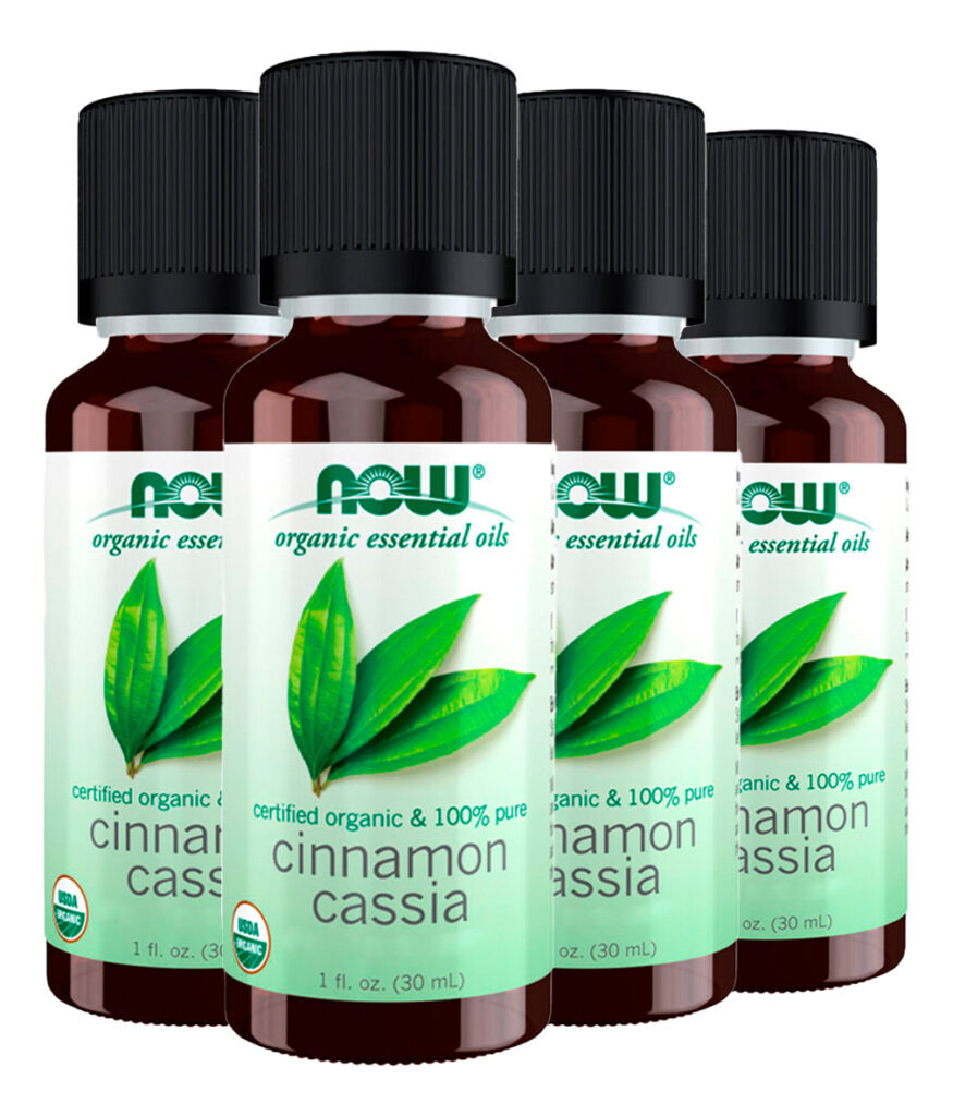 Óleo Canela Cássia Now Foods 30ml Orgânico Importado 3un - Imagem 2