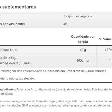 Now Foods Extrato Raiz De Urtiga 250mg 90cáps Importado - Imagem 4