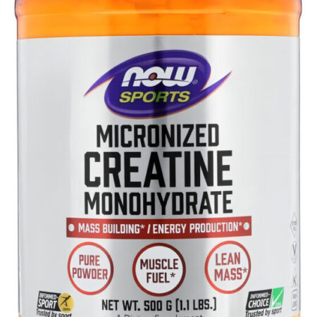 Creatina Monohidrata Creatinemonohydrate Micronized 500g Now - Imagem 5