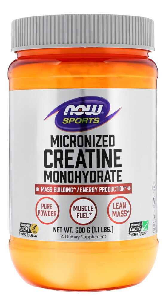 Creatina Monohidrata Creatinemonohydrate Micronized 500g Now - Imagem 5