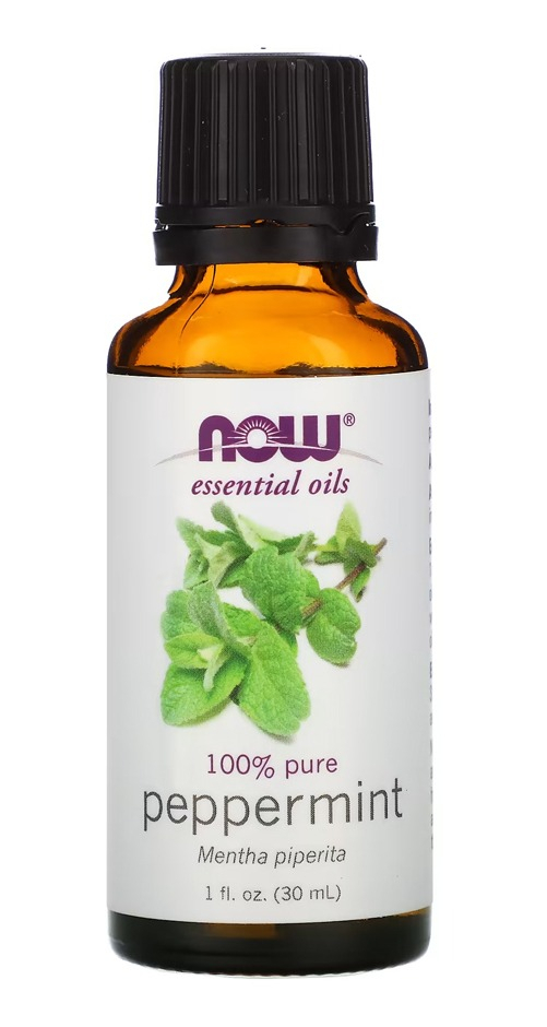 Now Foods Óleo Essencial Hortelã 30ml Peppermint 100% Puro