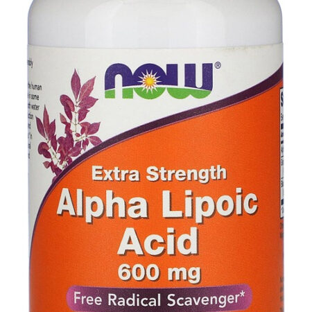 Ácido Alfa Lipóico 600mg Now Foods 60veg Caps 5un - Imagem 3