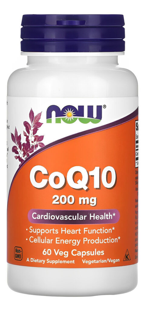 Coenzima Coq10 200mg 60 Veg Cápsulas Importado