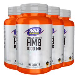 Hmb 1000mg Dupla Força Now Foods Sports 90tabs Importado 4un