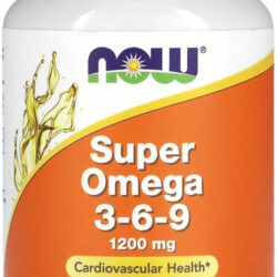 Super Ômega 3-6-9 1200mg Now Foods 90 Caps Softgels