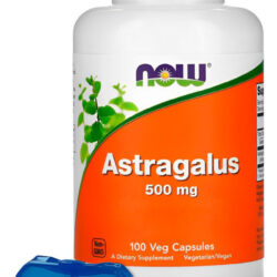 Astragalus Raiz 500mg Now Foods 100 Veg Cápsulas +porta Cáps