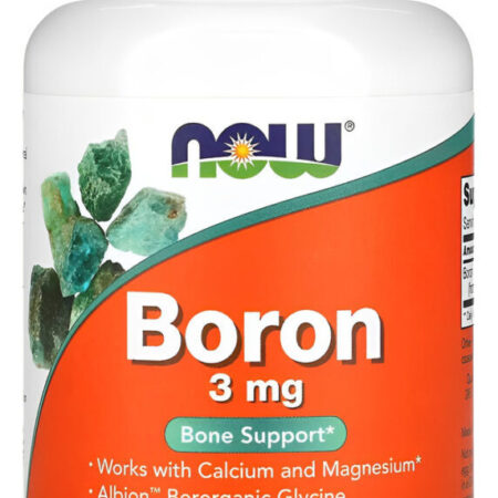 Boron 3mg Now Foods 250 Veg Caps Importado 5un - Imagem 5