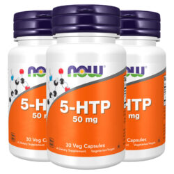 5-h-t-p 50mg Now Foods 30 Cápsulas Importado 3un