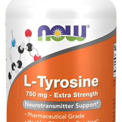 Now Foods L-tirosina 750mg L-tyrosine 90 Veg Caps Sabor N/a