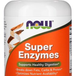 Super Enzimas Digestivas Now Foods 180 Tablets Importado Eua