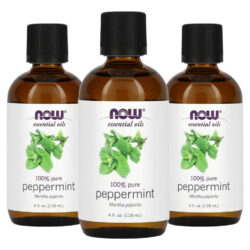 Óleo De Hortelã-pimenta Now Foods Peppermint 118ml 3un
