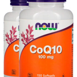 Coenzima Coq10 100mg 150 Softgels Importado 2un Now Foods