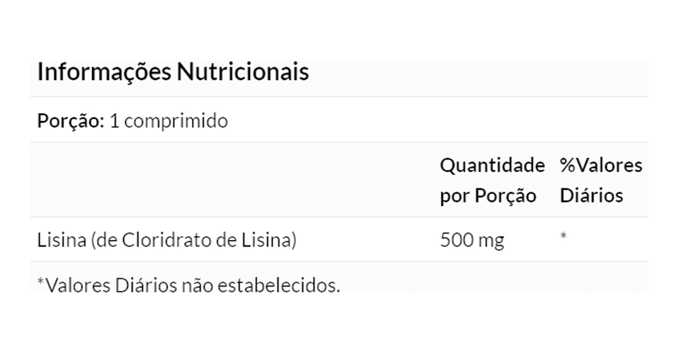 L-lisina 500 Mg Now Foods 100 Tablets Importado - Imagem 4