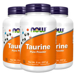 Taurina Em Pó Now Foods 227 G Importado 3un