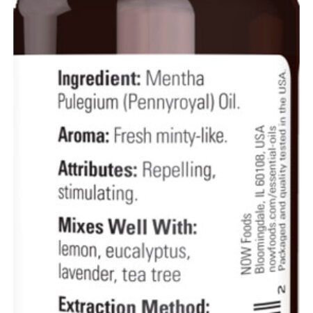 Óleo De Poejo Now Foods Pennyroyal 30ml - Imagem 2