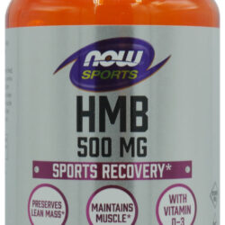 Hmb 500mg Now Foods Com Vitamina D3 120 Veg Caps Sabor Sem Sabor