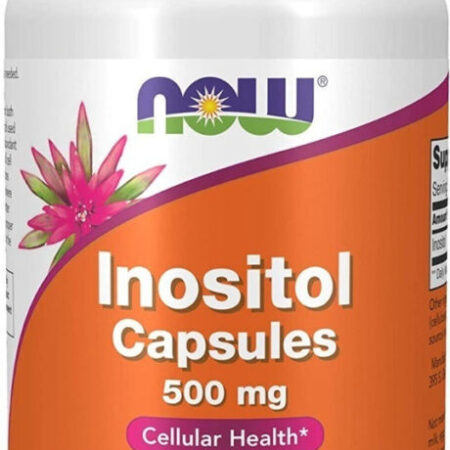 Inositol 500 Mg 100 Cápsulas Now Foods Sem Sabor - Imagem 2