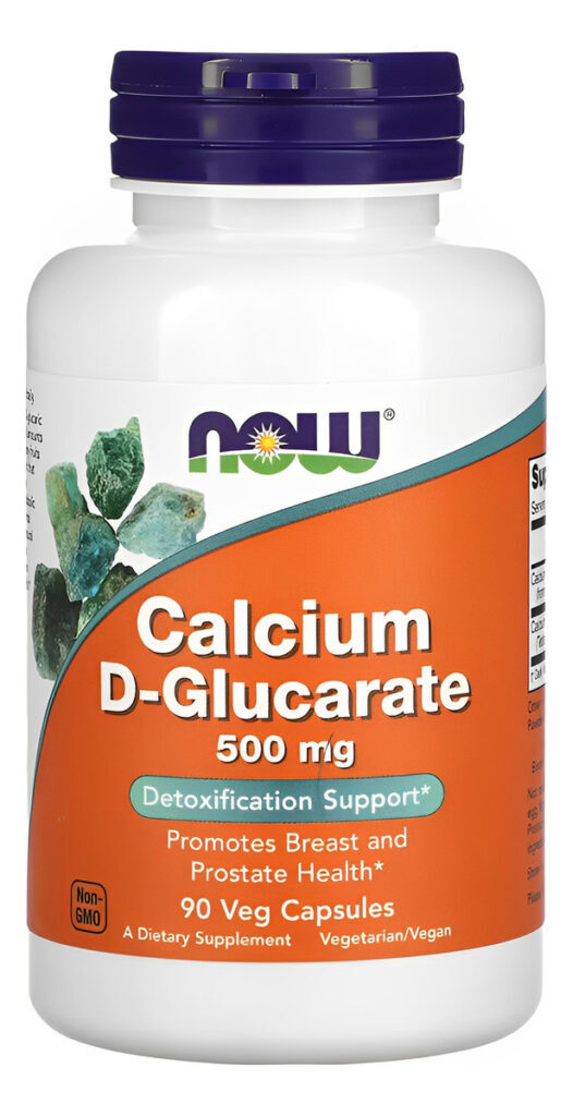 D-glucarato Cálcio 500mg Now Foods 90veg Caps Importado 5un - Imagem 5