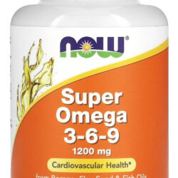 Super Ômega 3-6-9 1200mg Now Foods 90 Caps Softgels Eua/usa Sabor Sem Sabor